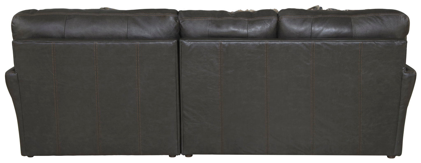 Denali - Italian Leather Match Sectional