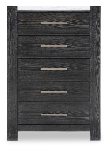 Horizons - 5 Drawers Chest - Espresso