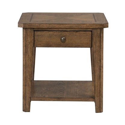 Carolina Park - End Table - Brown