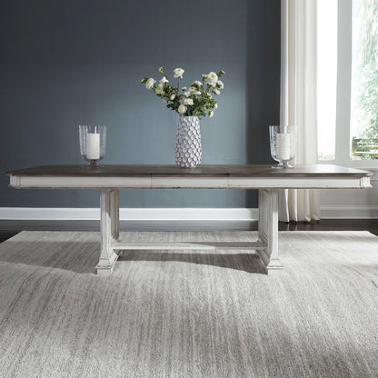 Abbey Park - Trestle Table Base - White