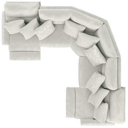 Majesty - Power Deep Seat LSF Reclining Loveseat - White