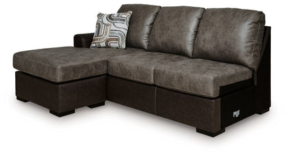 Castille Way - LAF Sofa Chaise - Fossil