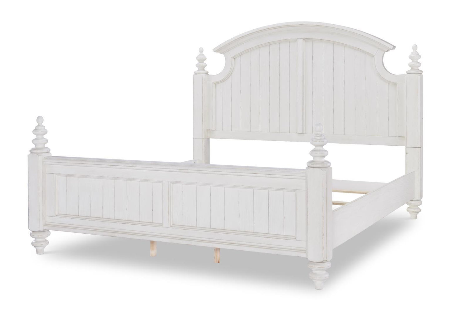 Cottage Park - Poster Panel Headboard King / California King - Aged White