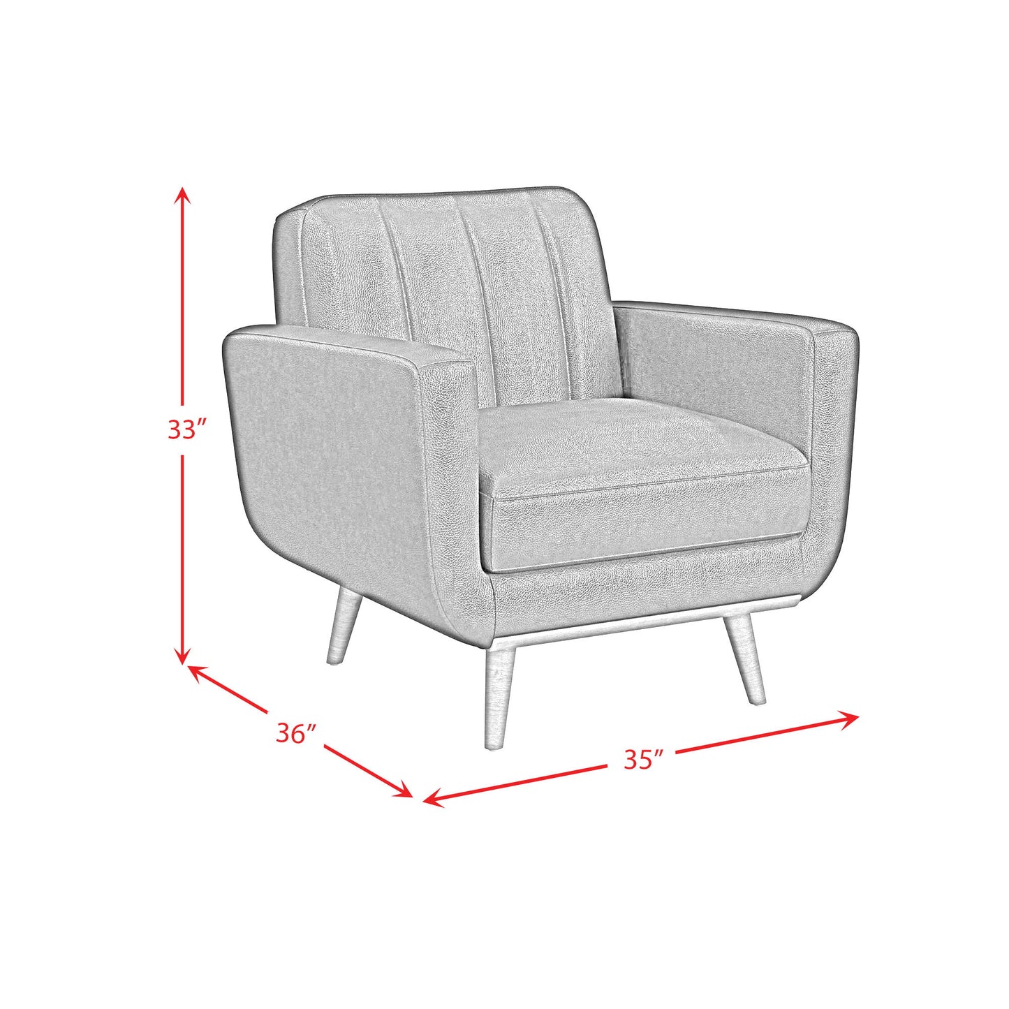 Horizon - Chair With Wood Front