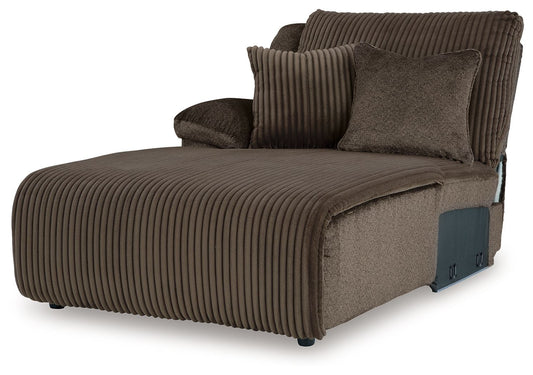 Top Tier - Laf Press Back Chaise - Chocolate