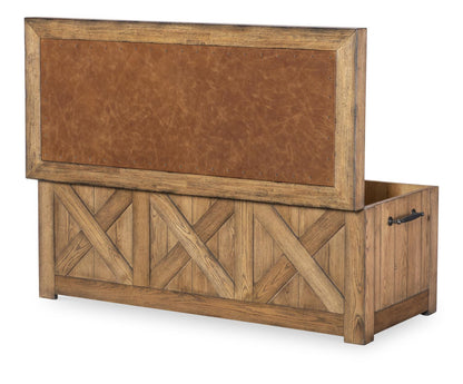 Vintage Market - Captains Truck Cocktail Table - Barnwood Oak