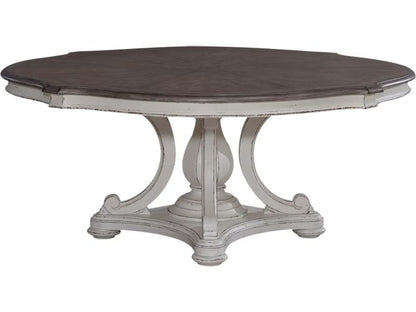 Magnolia Manor - Round Table - White