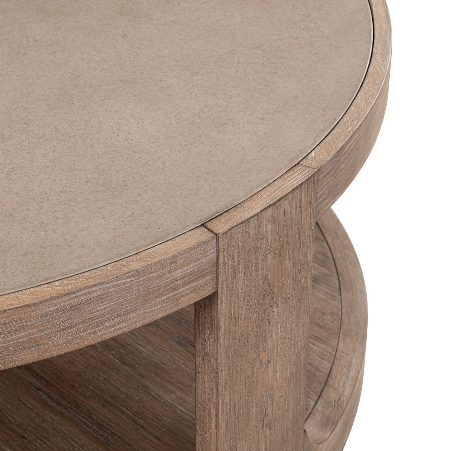 South Bend - Round Cocktail Table - Brown