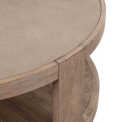 South Bend - Round Cocktail Table - Brown