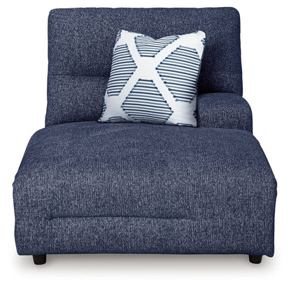 Acklen Place - Raf Power Reclining Back Chaise - Navy