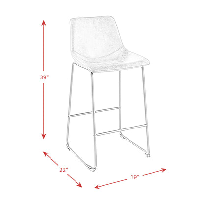 Wes - Bar Stool Set (Set of 2)