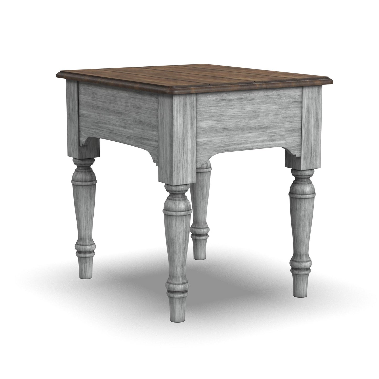 Plymouth - End Table - Gray