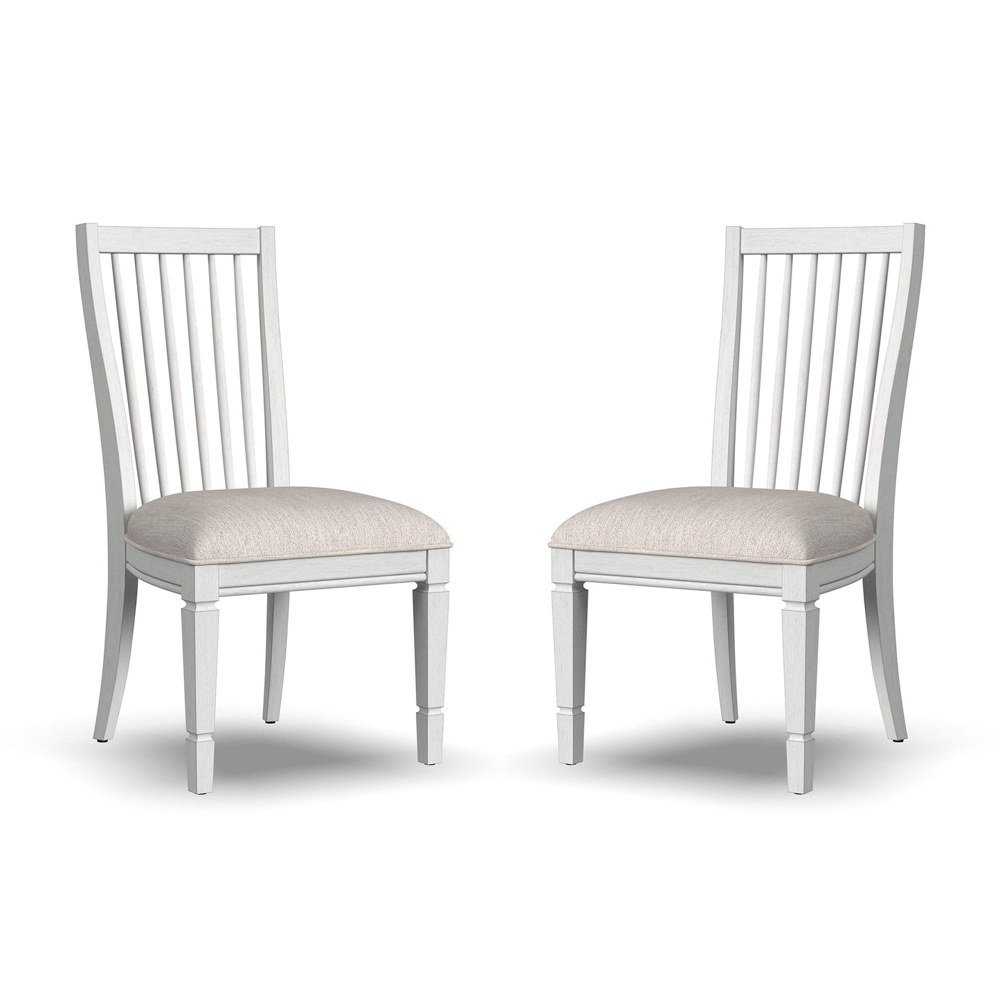 Melody - Upholstered Dining Chair (Set of 2) - White