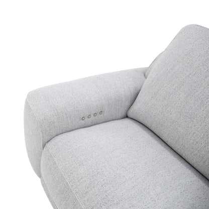 Blake - Left Arm Recliner P2 & Zero Wall - Estero Smoke