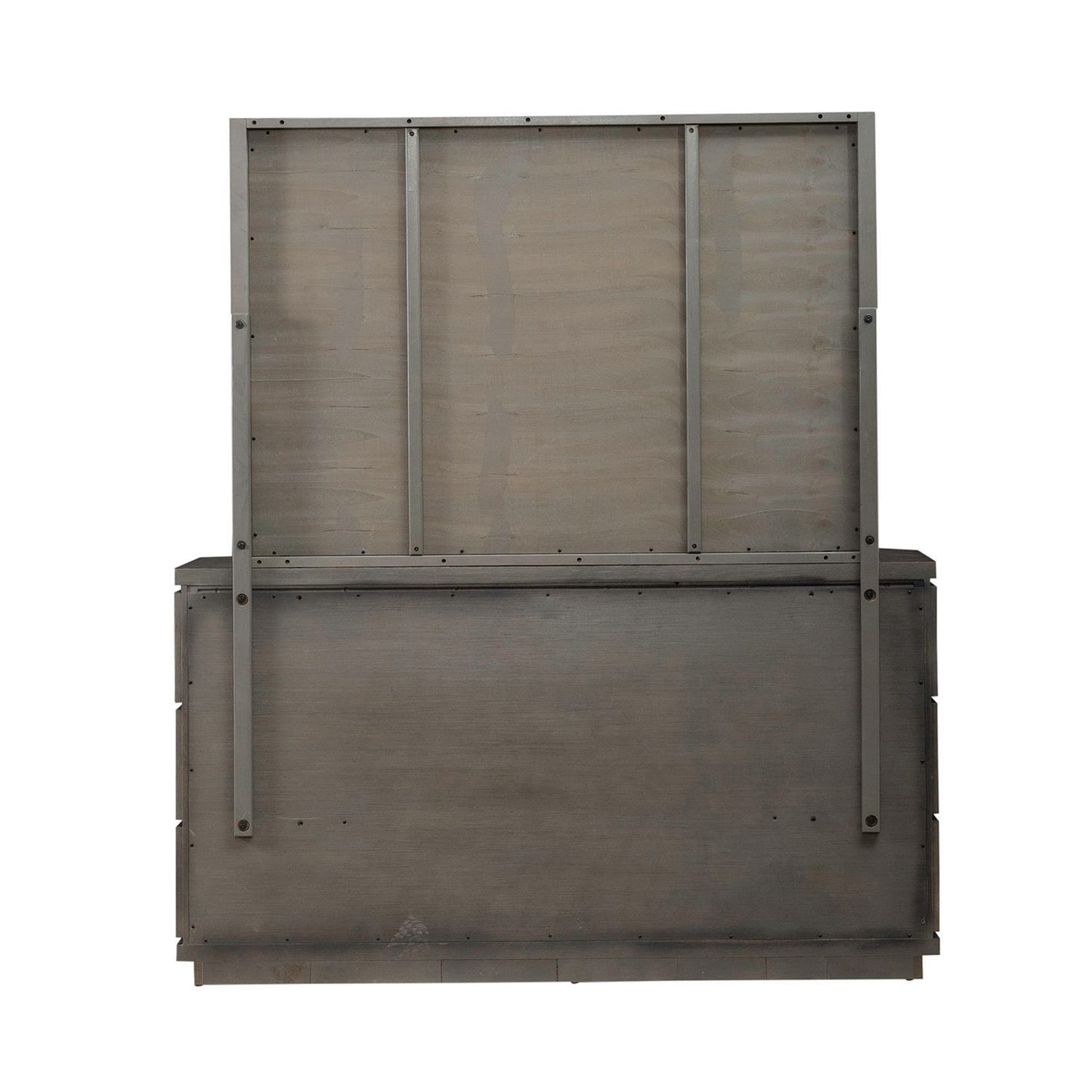 Cascade Falls - Dresser & Mirror - Satin Espresso