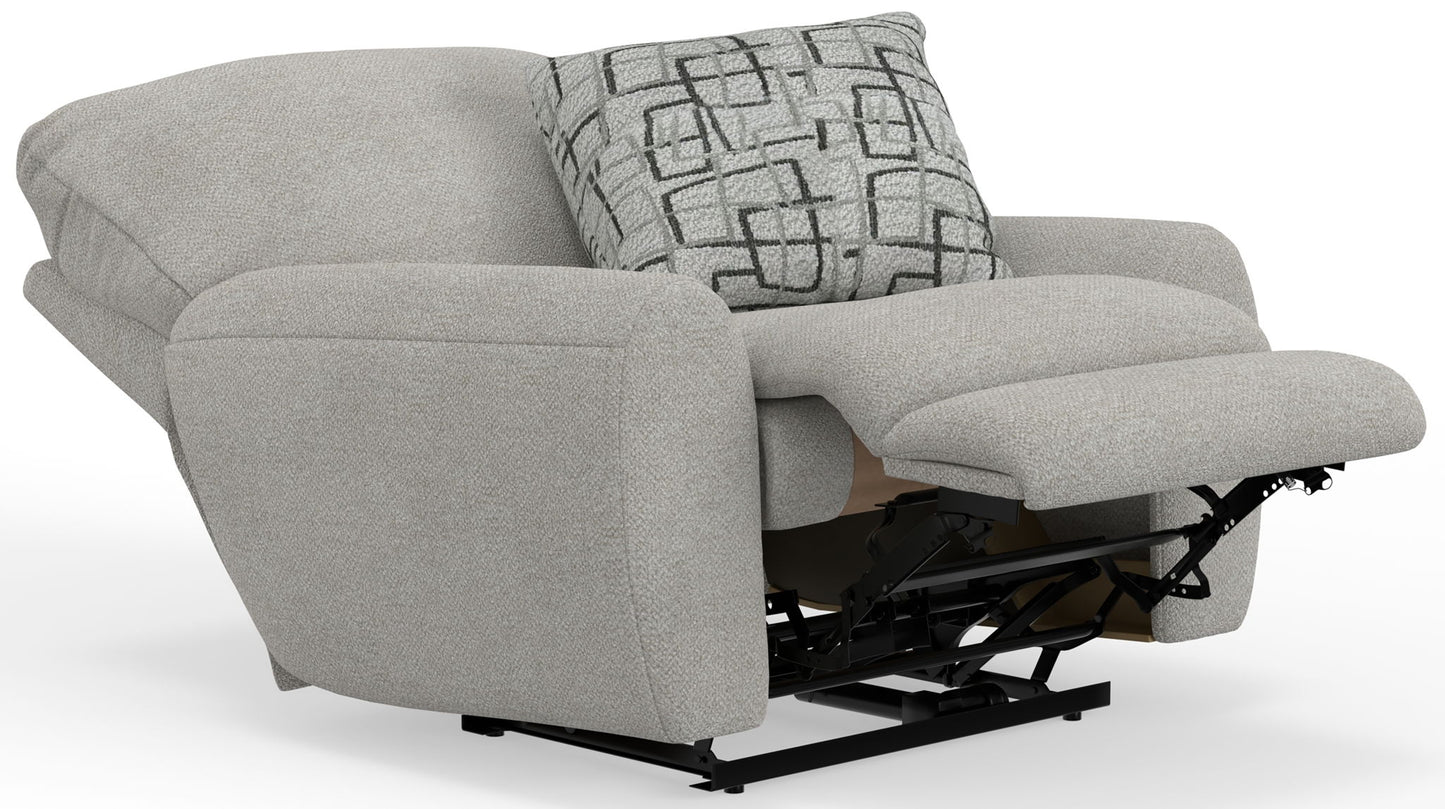 Maxwell - Power Deep Seat Lay Flat Recliner