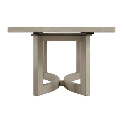 Elma - Rectangular Dining Table With 18" Leaf - Almond
