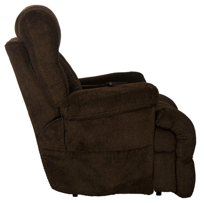 Sterling - Power Headrest/Lumbar Power Lay Flat Recliner With Heat & Massage