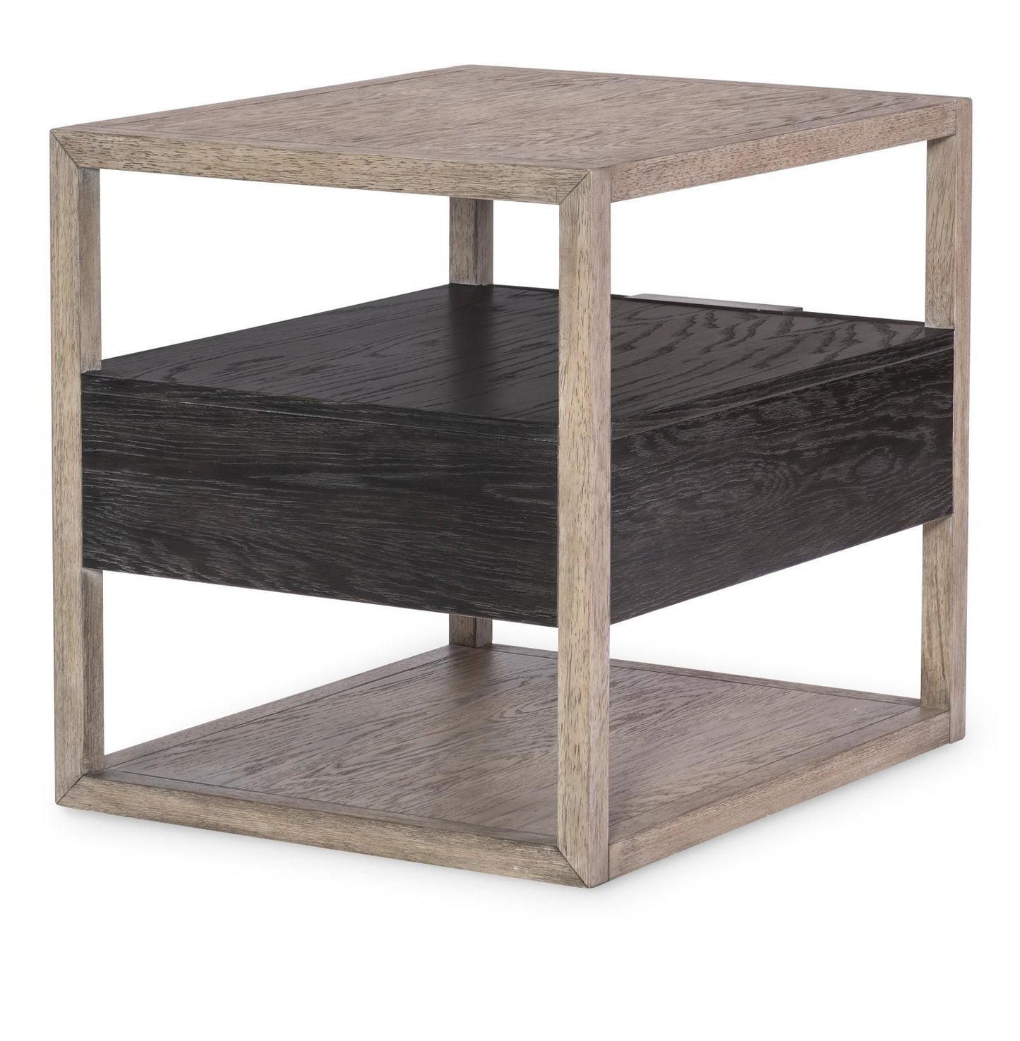Halifax - End Table - Flax And Java