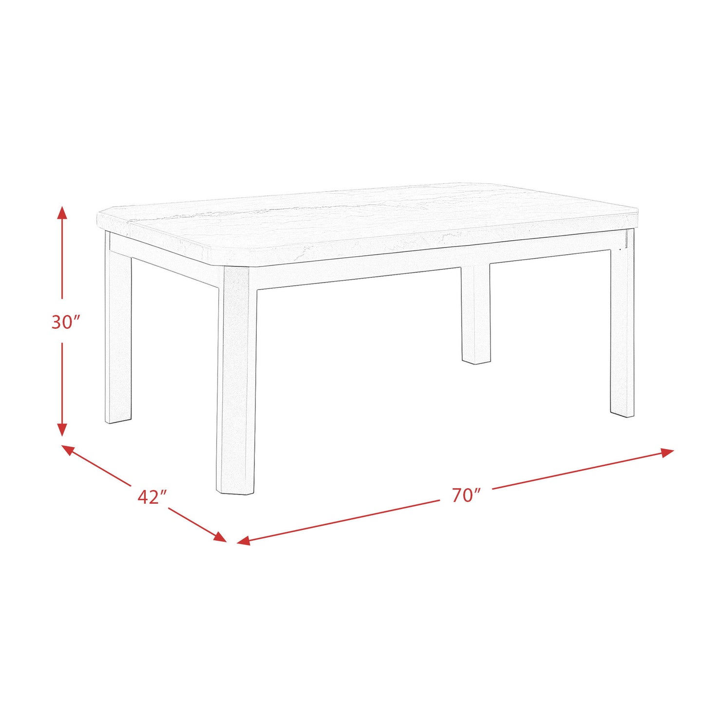 Francesca - Dining Table