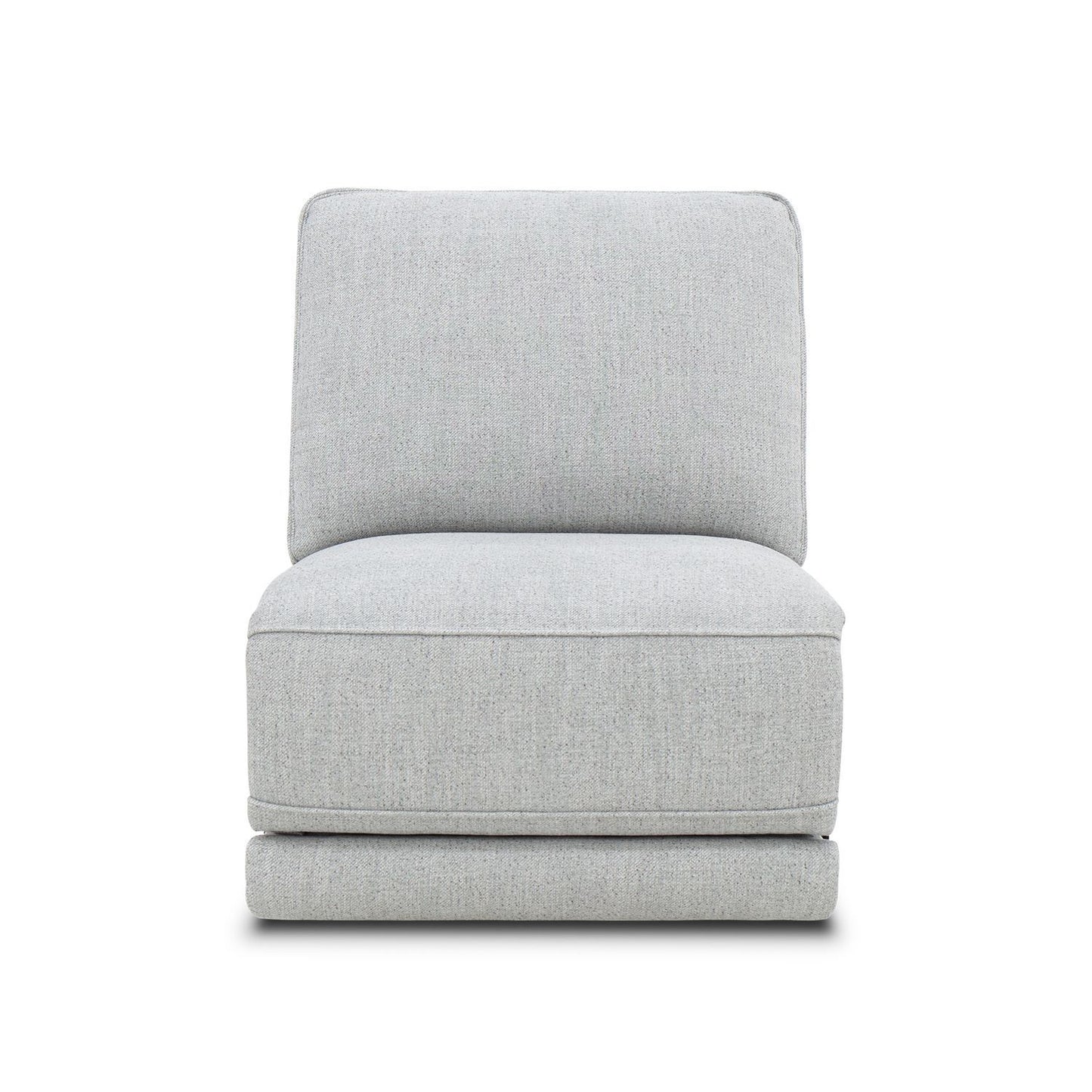 Blake - Armless Recliner P2 & Zero Wall - Estero Smoke