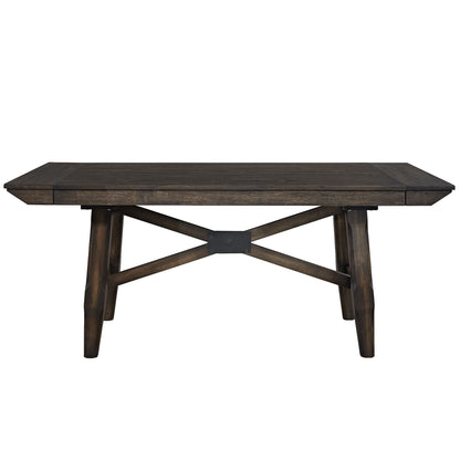 Double Bridge - Trestle Table Top - Dark Brown