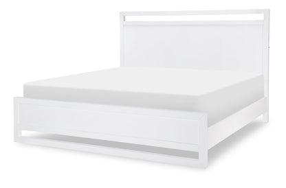 Summerland - Queen Panel Footboard - White