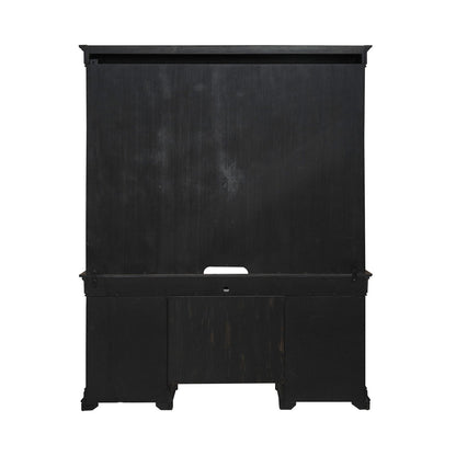 Meritage - Credenza & Hutch - Black