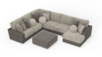 Canyon - LSF Sofa - Umber