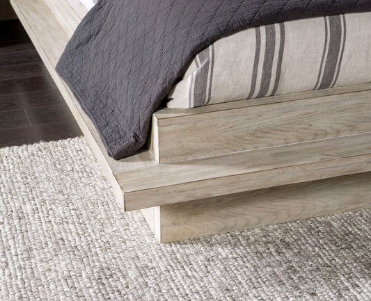 Westwood - King Upholstered Footboard - Beige