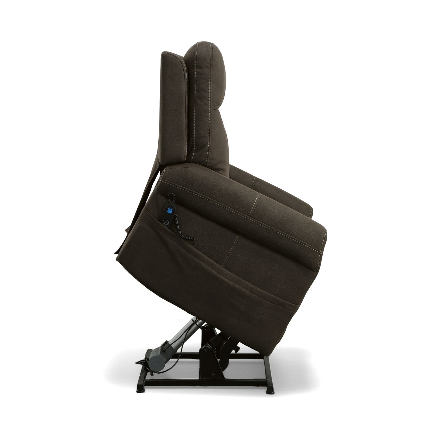 Jenkins - Power Lift Recliner With Right-Hand Control & Power Headrest - Bark