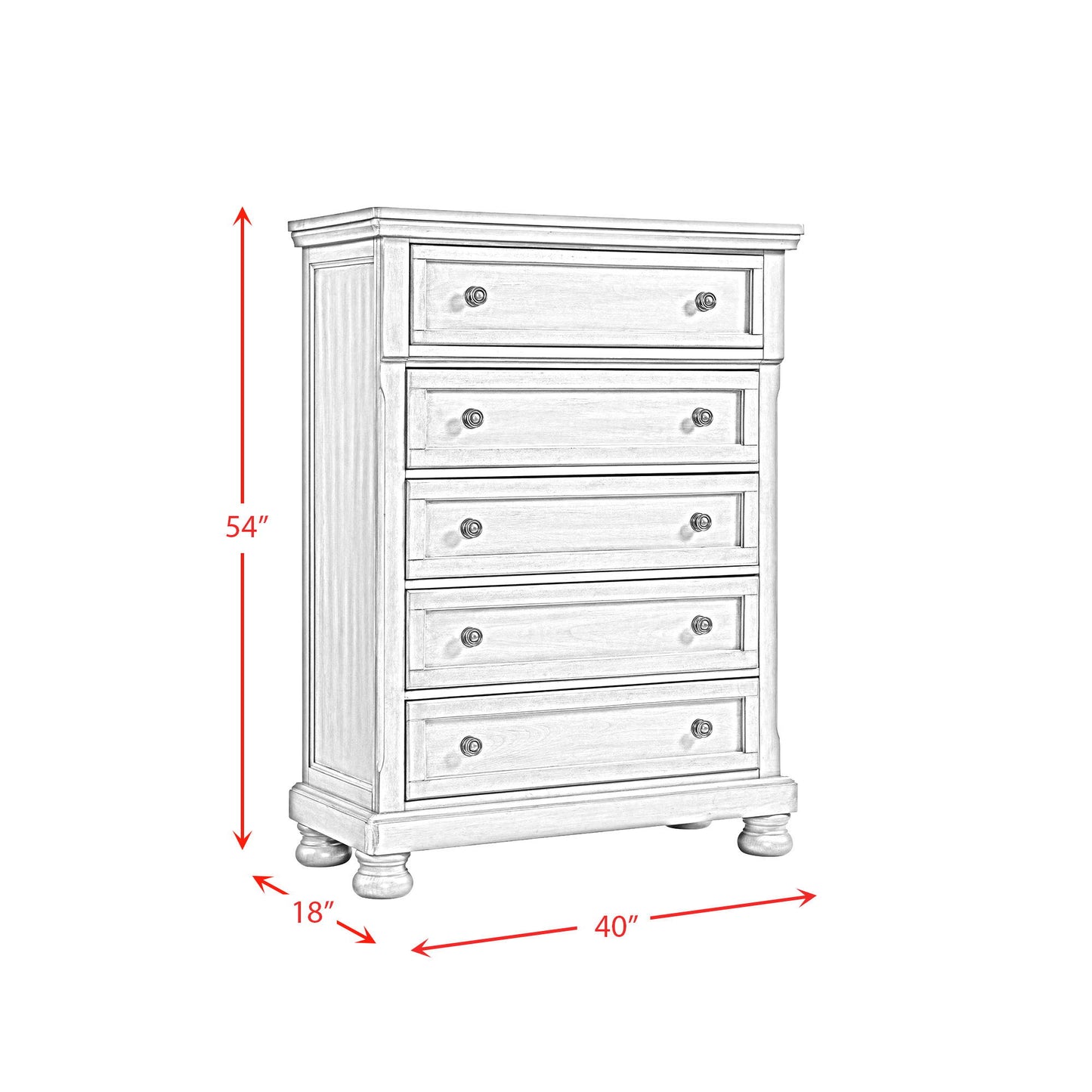 Kingston - Chest (Sturdy) - Dark Brown