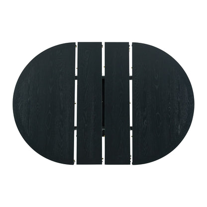 Maddox - Oval Dining Table - Black