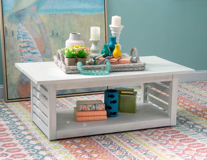 Edgewater - Cocktail Table - White