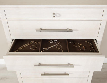 Harmony - 6 Drawer Chest - Prelude Frost