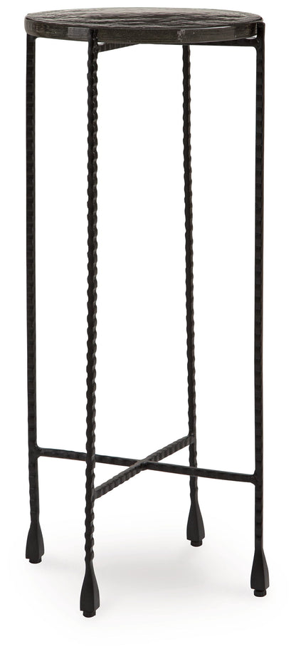 Newgoren - Accent Table - Clear / Black