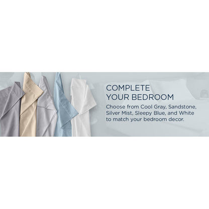 Linens - Tempur Luxe Egyptian Cotton Sheet Set - Sleepy Blue