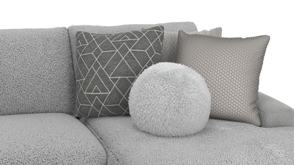 Canyon - LSF Sofa - Platinum