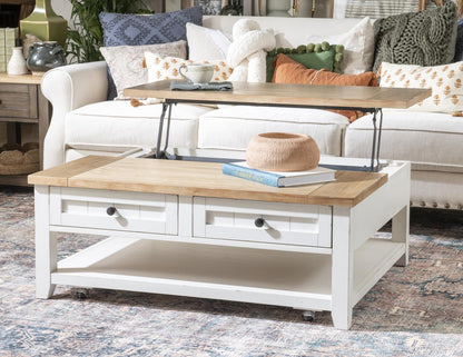 XXX's And OOO's - Cocktail Table - Two Tone