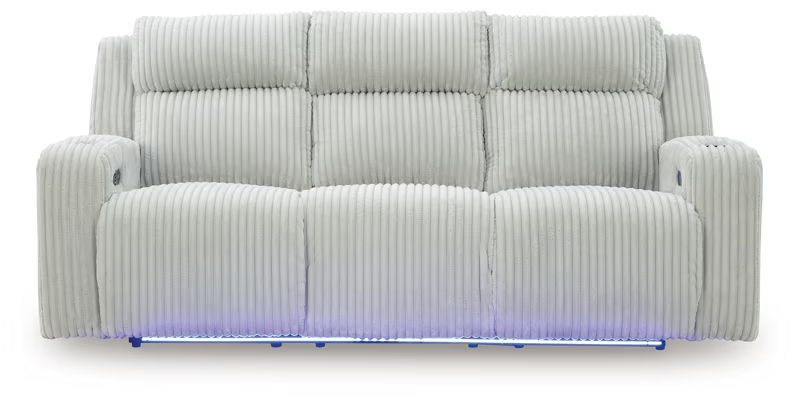 Forest Lake - Power Reclining Sofa With Adj Headrest