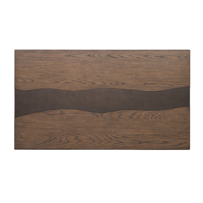 Lyra - Rectangular Coffee Table - Dark Brown