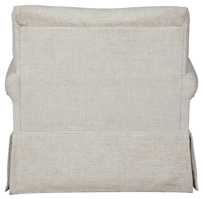 Searcy - Swivel Glider Accent Chair - Quartz