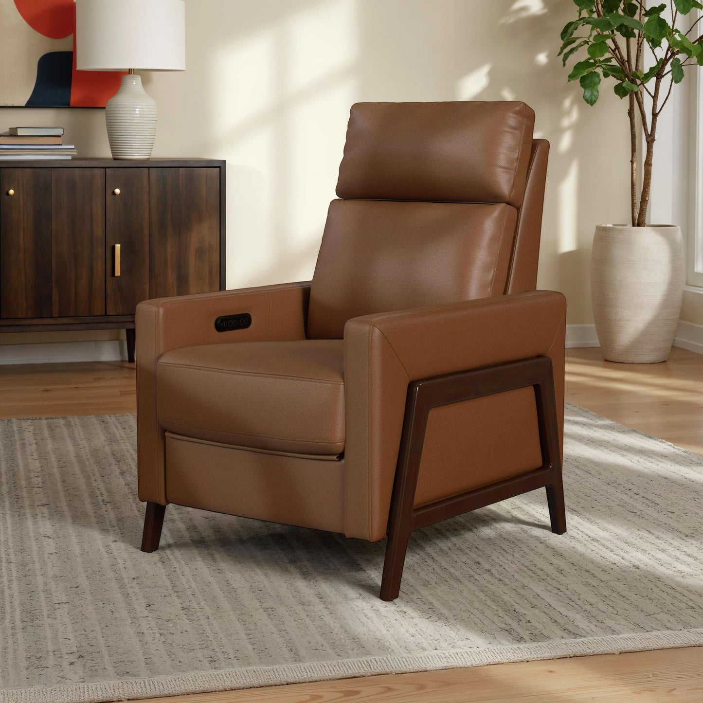 Tango - P2 Recliner - Pebble Tan