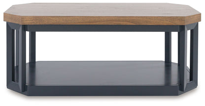 Landocken - Occasional Table Set (Set of 3) - Brown / Blue