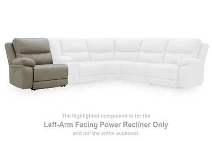 Narwhal Place - LAF Zero Wall Power Recliner - Pebble