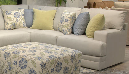 Stockbridge - Sectional With Comfort Coil Seating And 9 Accent Pillows Included