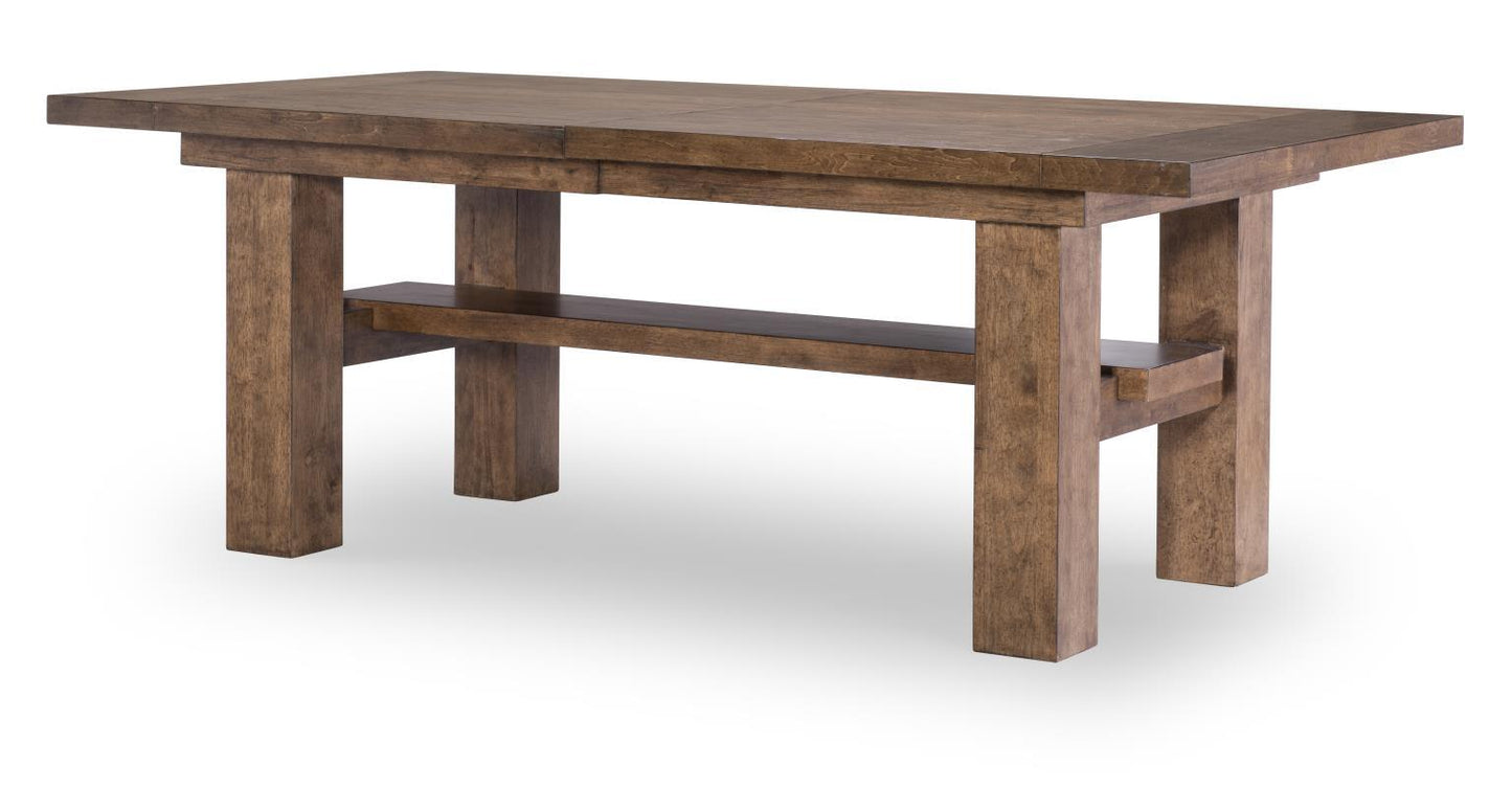Artisan's Place - Trestle Dining Table Base - Vintage Pine Ironwood