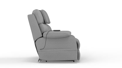 Dreamtime - 48" Power Headrest Power Lay Flat Recliner With CR3 Heat/Massage/Zero Gravity