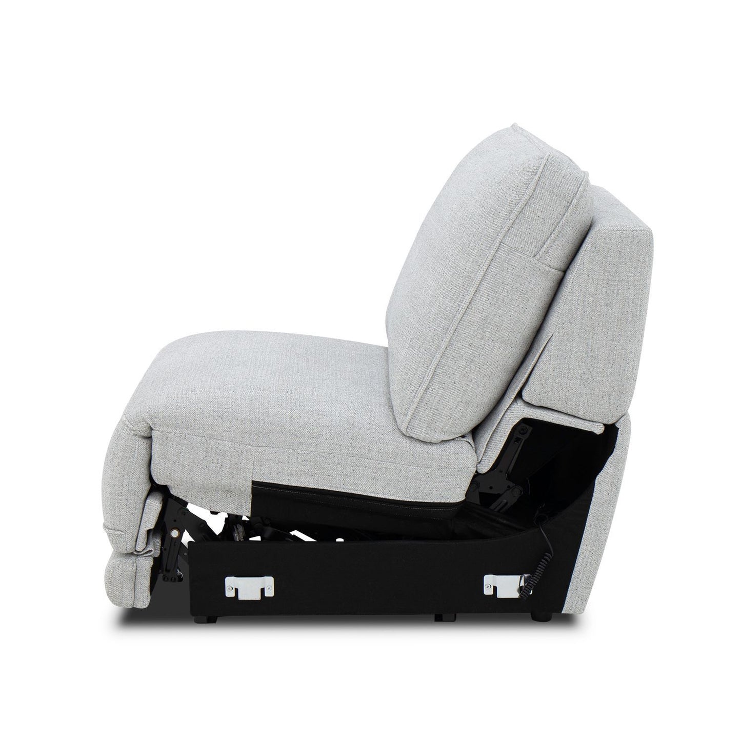 Blake - Armless Recliner P2 & Zero Wall - Estero Smoke