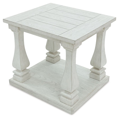 Arlendyne - Rectangular End Table - Antique White